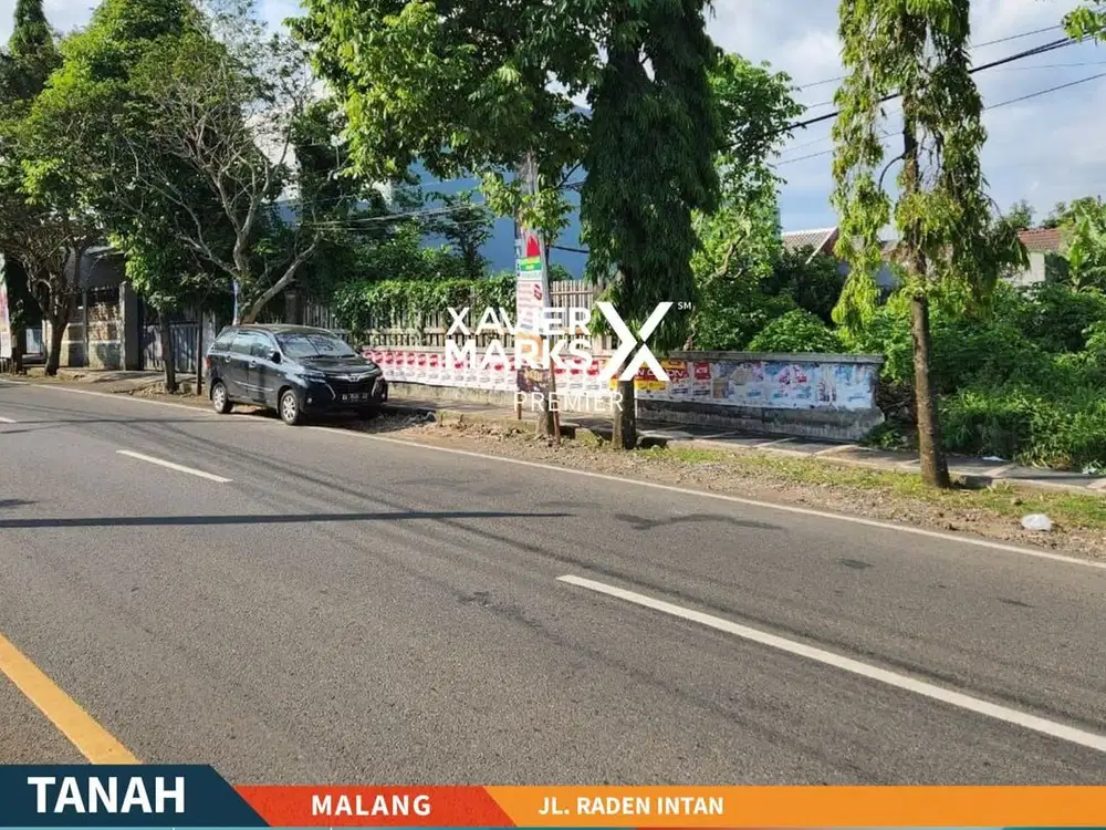 Dijual Kavling Tanah di jalan Boulevard  Raden Intan Malang