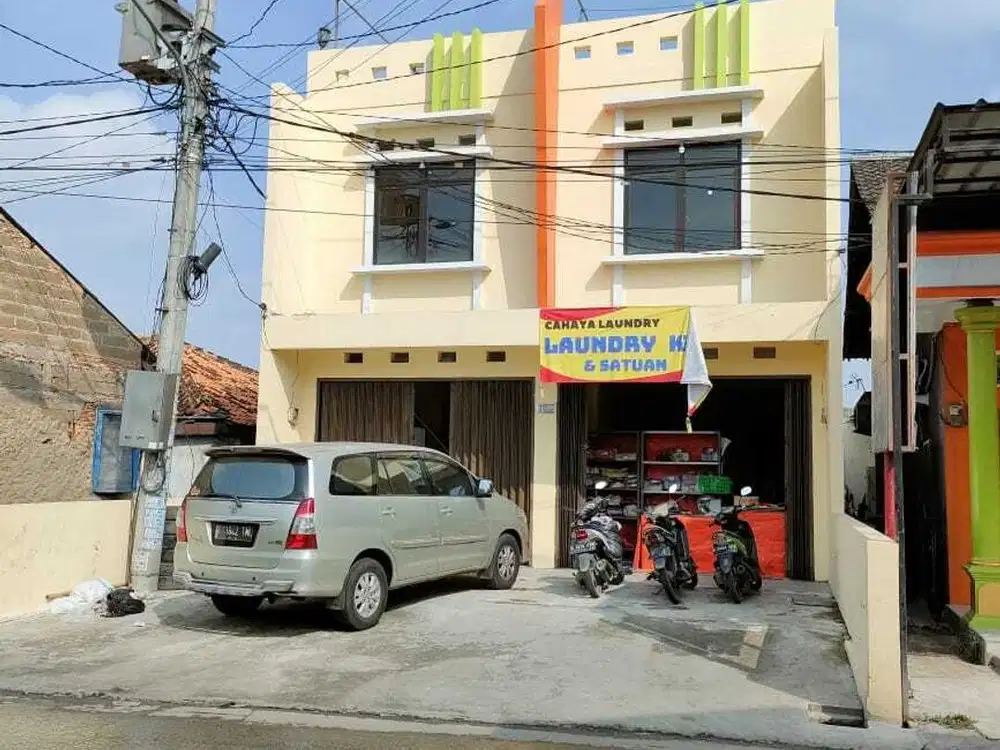 Ruko Gandeng 2,5lantai Luas 184 SHM di Jalan Raya Tarumajaya Bekasi