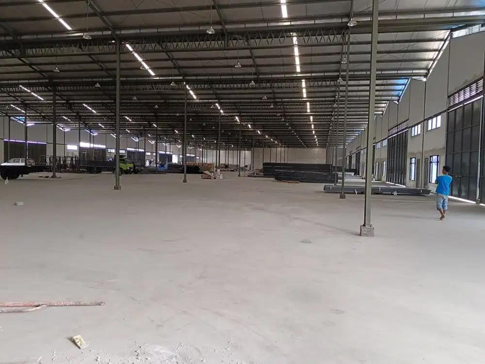 Gudang Dadap Kosambi LT 5280 m2, LB 3600 m2, New Bisa Beli Sebagian