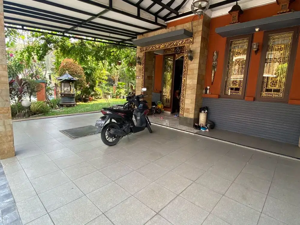 Rumah Furnished Posisi Hook 2lantai Kamar 4 Di Cluster Harapan Indah