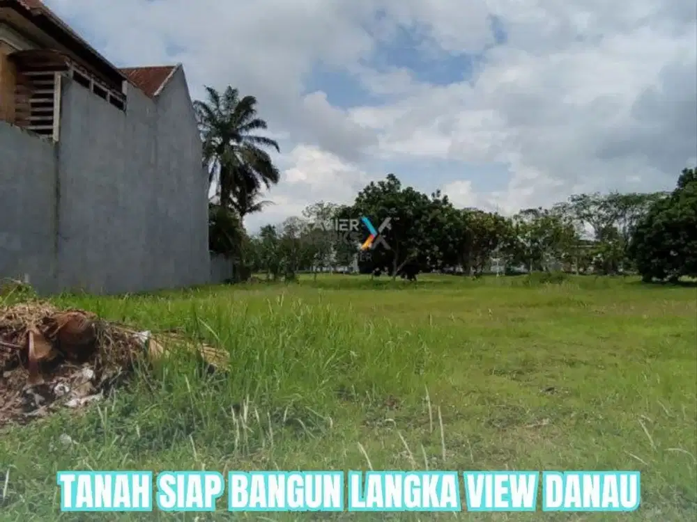 Tanah siap bangun Langka View Danau di Araya Golf Malang