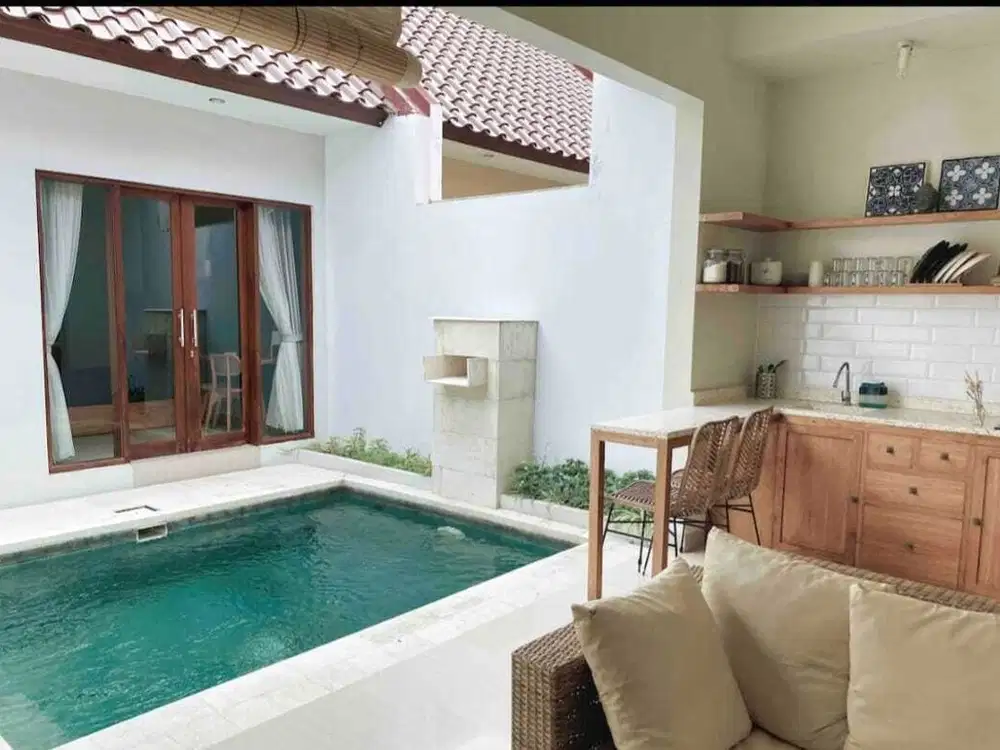 Di jual murah villa 2 bedroom dekat Plataran, Canggu