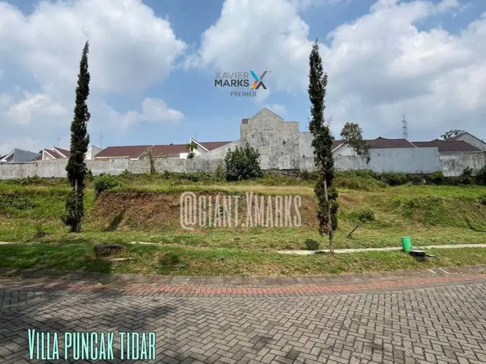 Tanah Strategis dekat kampus Machung & Elpico Villa Puncak Tidar