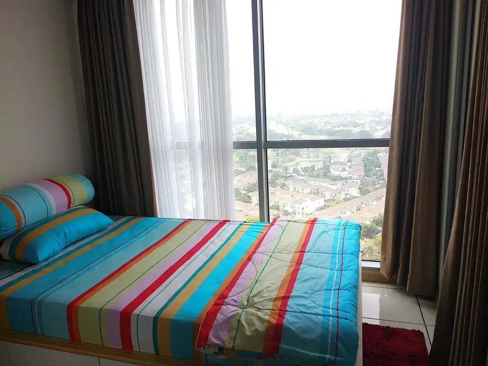 Sewa 1 bedroom Apartemen Mtown Residence posisi hoek Gading Serpong