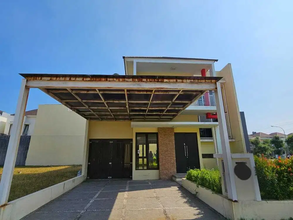 Rumah Dekat Taman di Cluster Arana Harapan Indah Bekasi