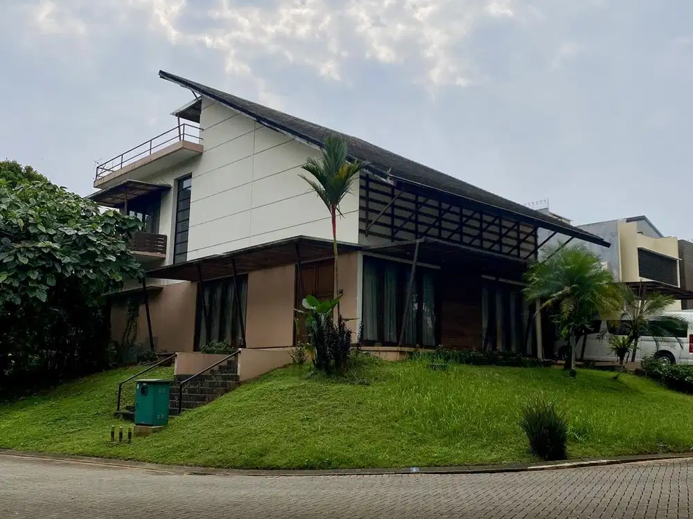 Rumah Green Cove BSD Huk Hadap Timur Depan Club House Boulevard