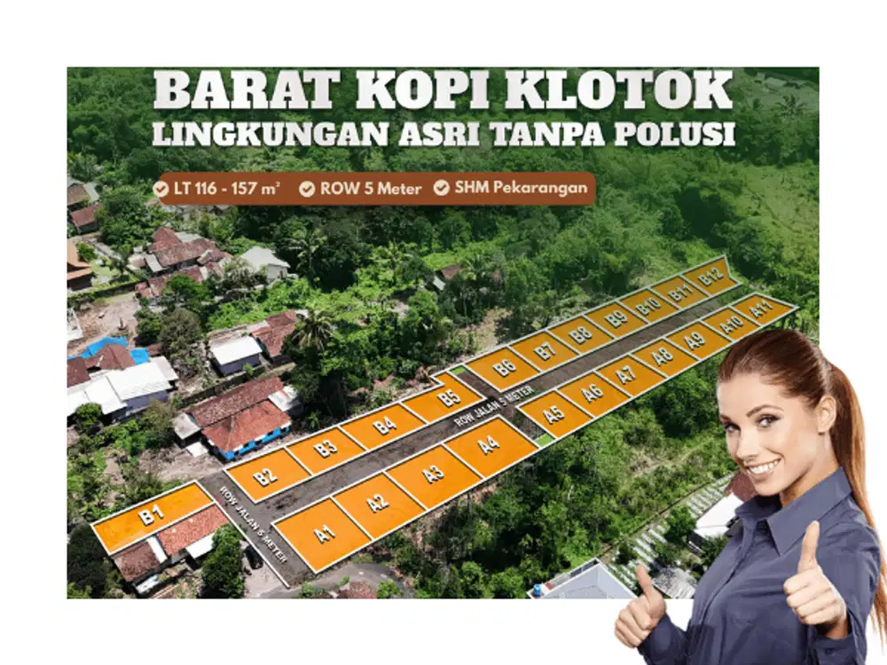 214 Juta Dijual Tanah Di Jalan Kaliurang Utara Kampus UII di Pakem