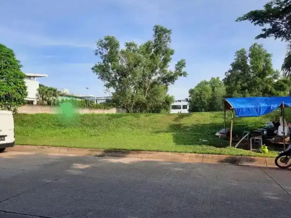 Kavling untuk Gudang dan Industri di Area BSD Bentuk Kotak Selatan