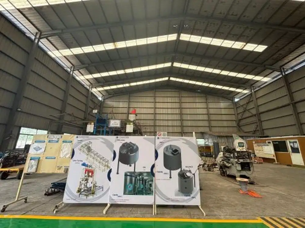 Disewakan Gudang atau Seluas1.000M², Akses Tol Jakarta Cikampek Bekasi