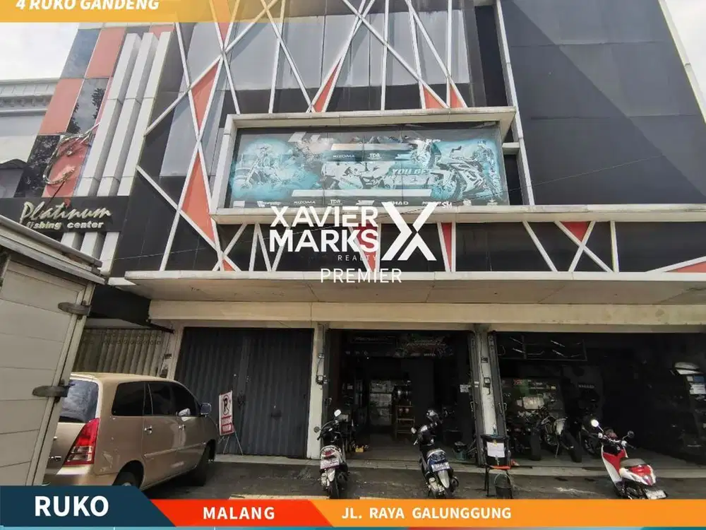 Dijual Ruko Kawasan Ramai Poros Jalan Galunggung Malang
