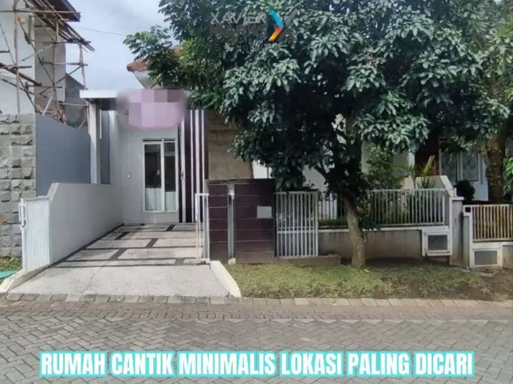 Rumah minimalis cantik dekat club house di Austinville Dieng Malang