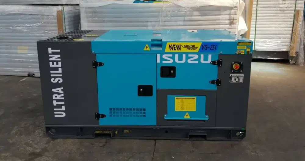 Genset ISUZU 25 kva 30 kva 40 kva 50 kva 80 kva 100 kva