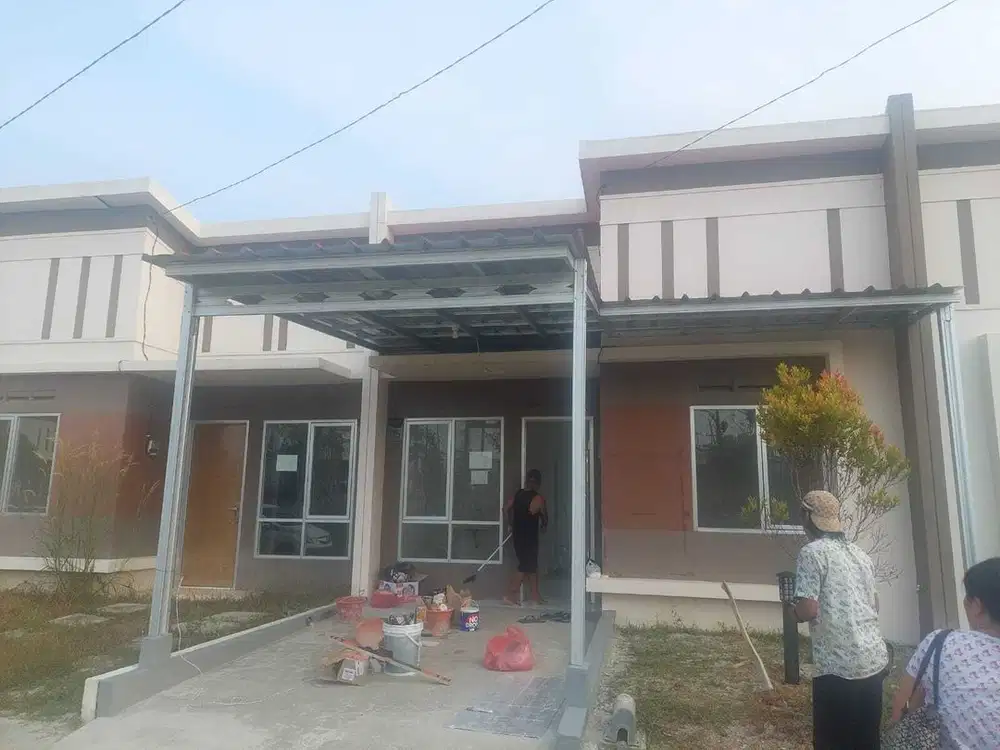 Rumah Brand New Podomoro Tenjo Cluster Kana ada lebih halaman belakang