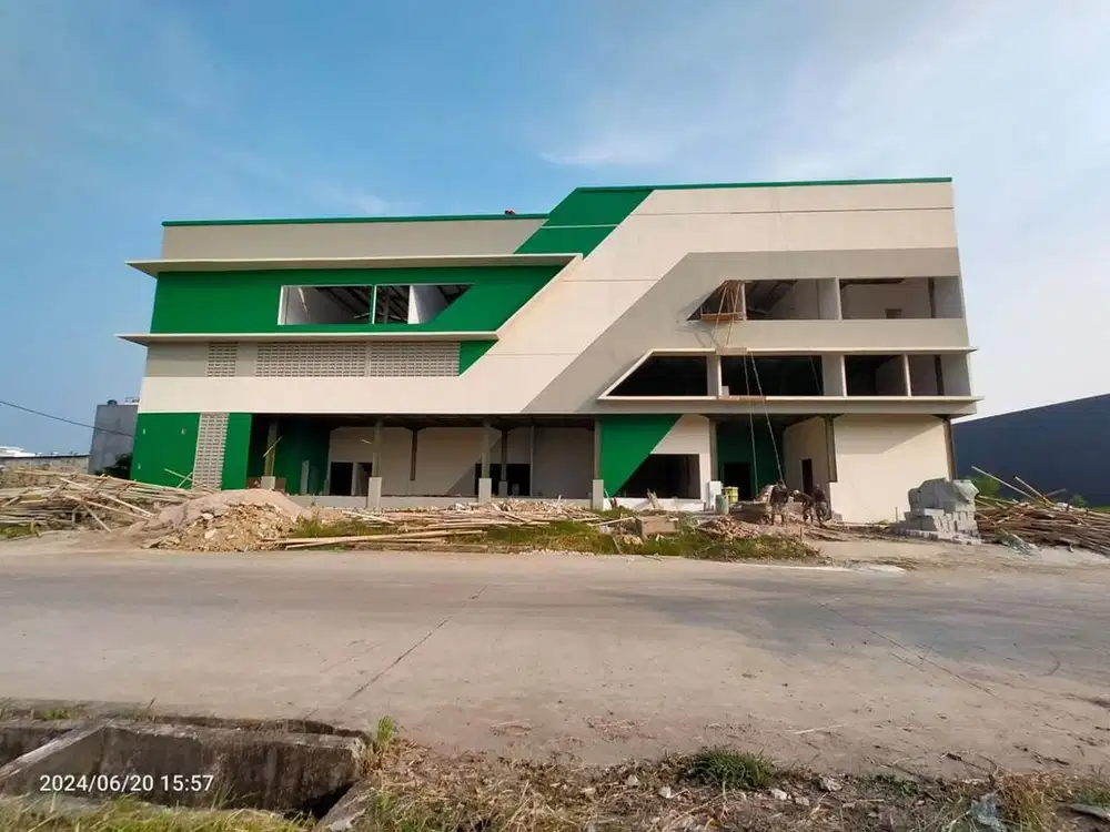 jual tanah bangunan Gudang / pabrik kawasan industri laksana bizzpark