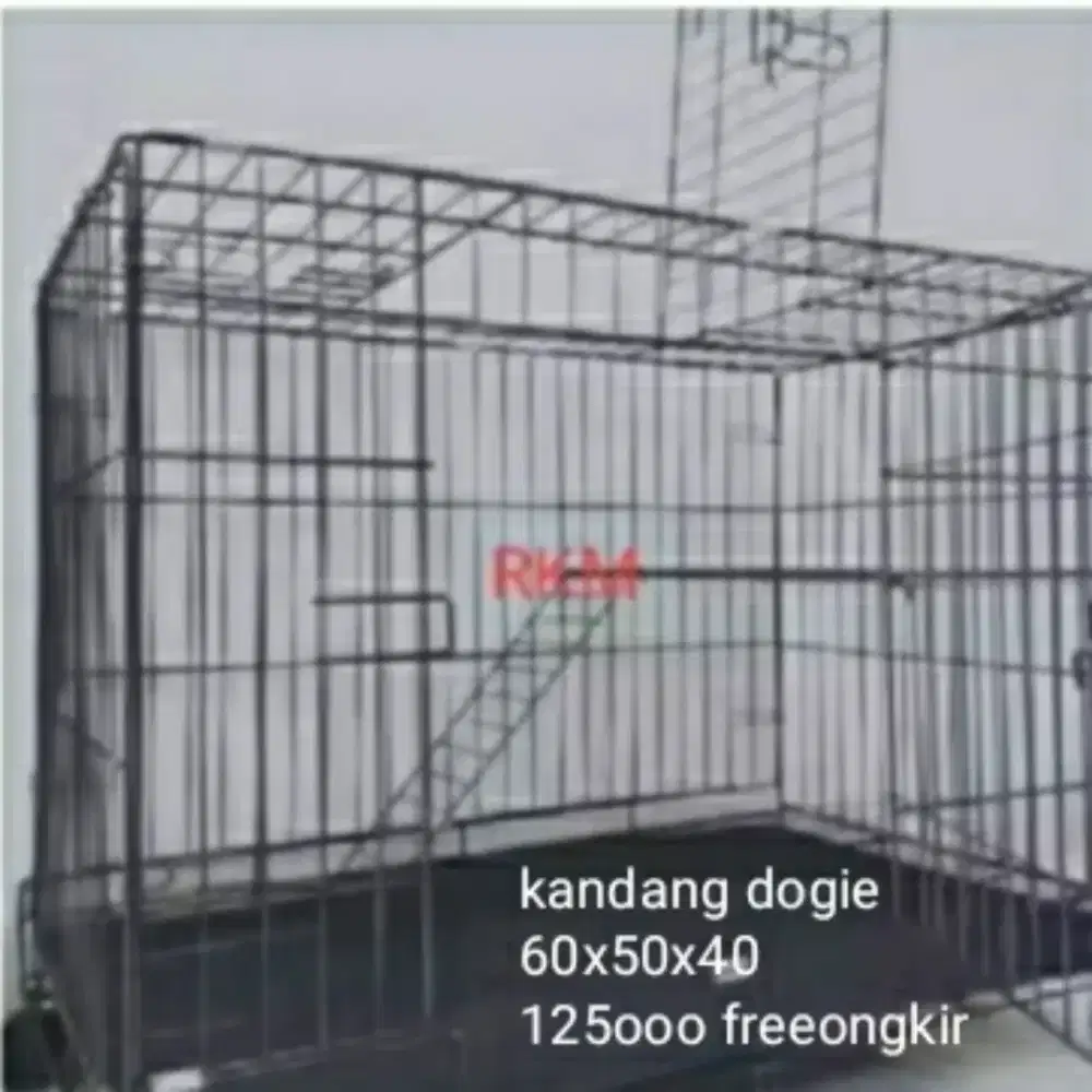 Kandang dogie  60 x 50 x 40