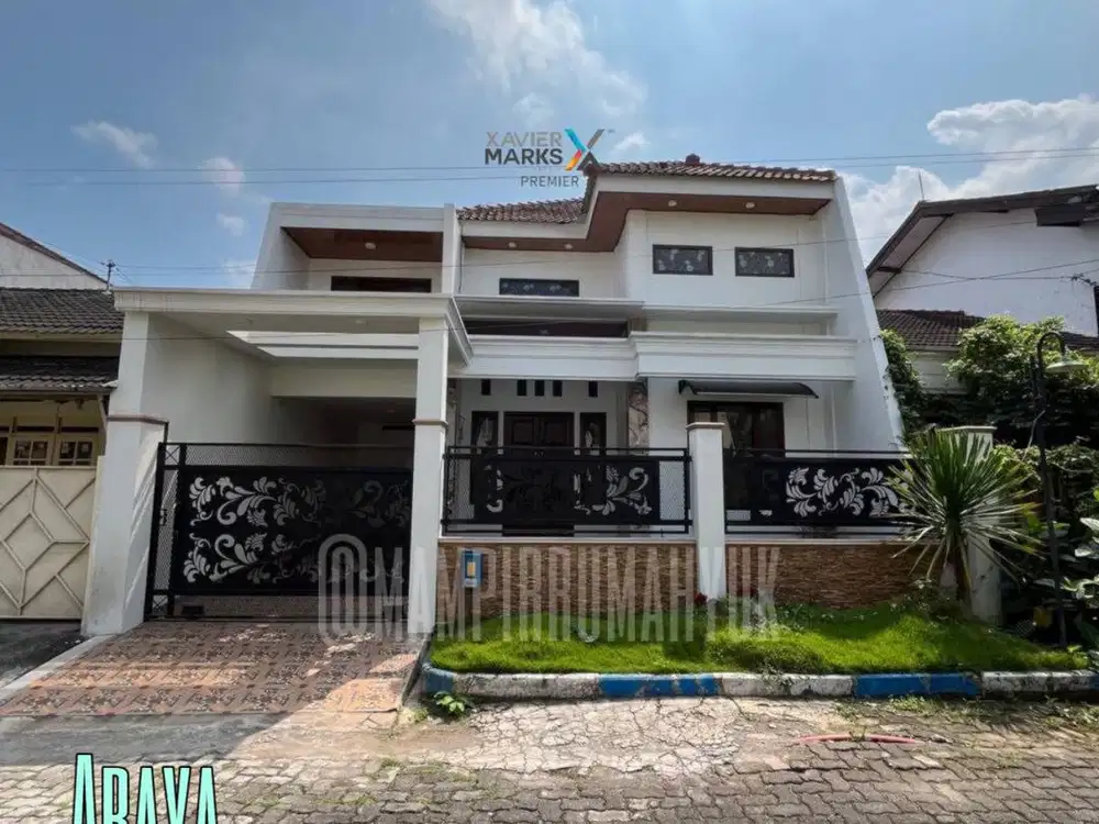 Rumah modern baru di Araya Depan Blimbing Malang