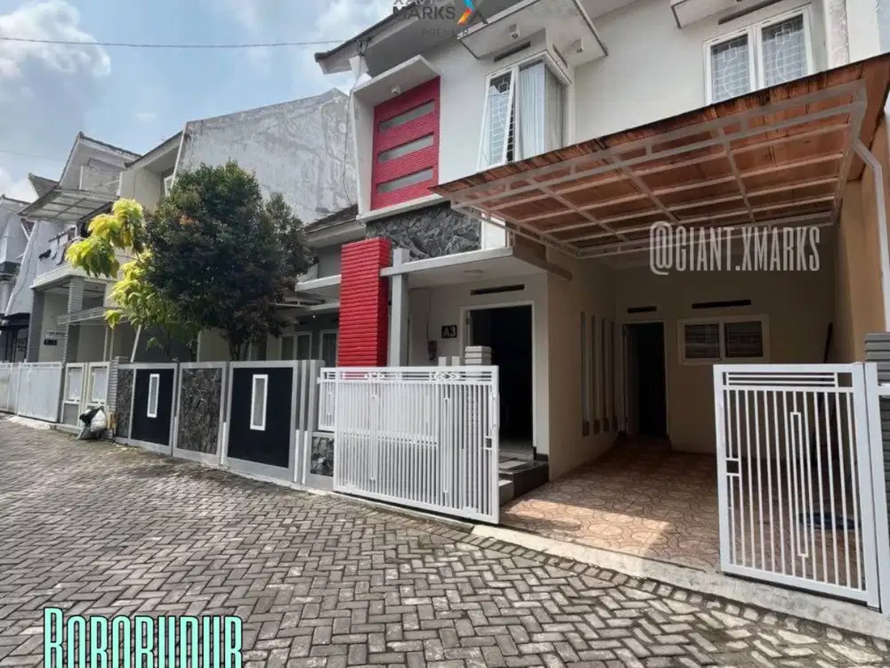 Rumah Bagus 2 lantai dekat SMA St Yusuf di Borobudur Lowokwaru