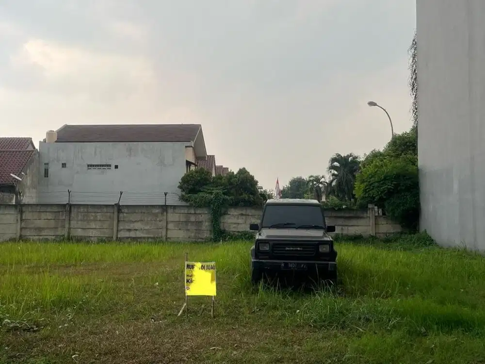 Jual Tanah Kavling Sutera Kirana Alam sutera Posisi badan SHM