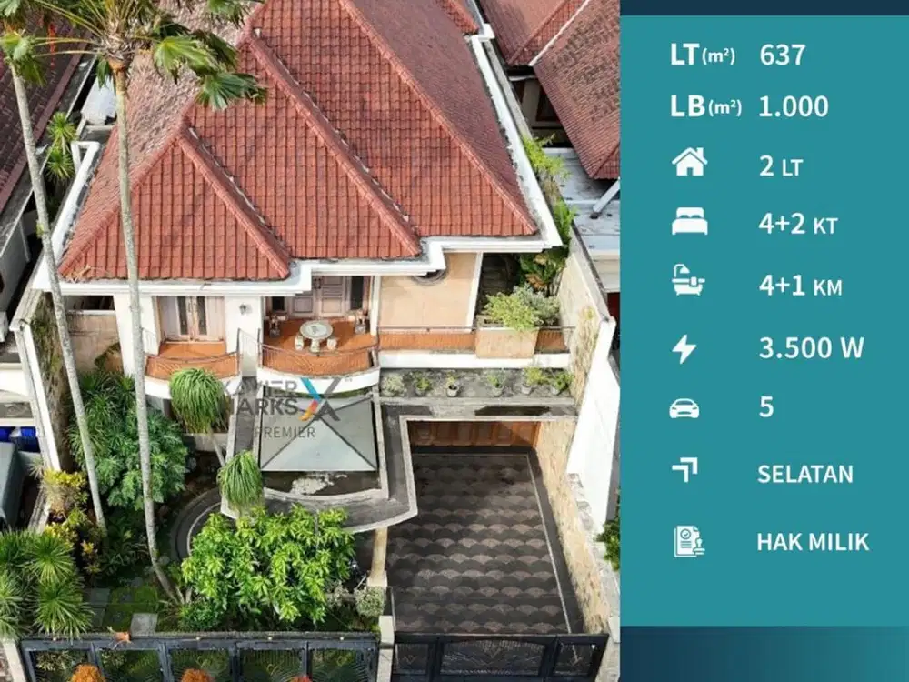 Dijual Rumah Jalan Gunung-gunung Malang Selangkah dari Ijen Boulevard