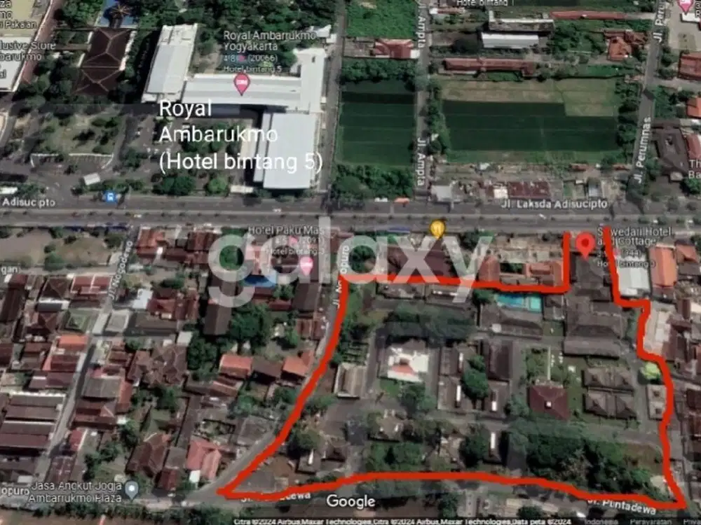 Lahan Bagus di Kawasan Premium Jogja, Selangkah dari Amplaz - WI