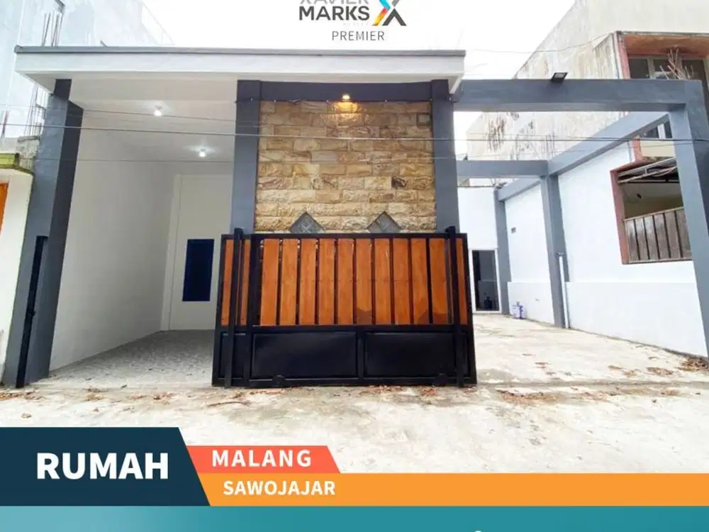 Dijual Rumah Baru Dekat Kampus di Sawojajar Malang