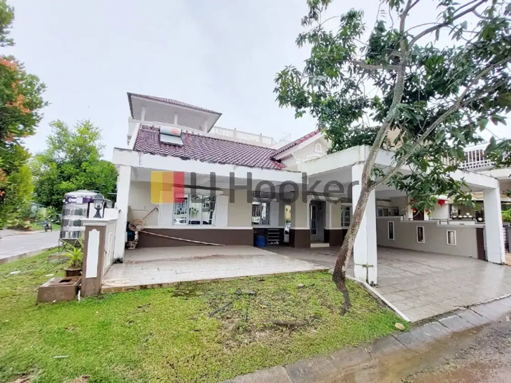 Rumah Cluster Hook Siap Huni Di Perumahan Palm Beach