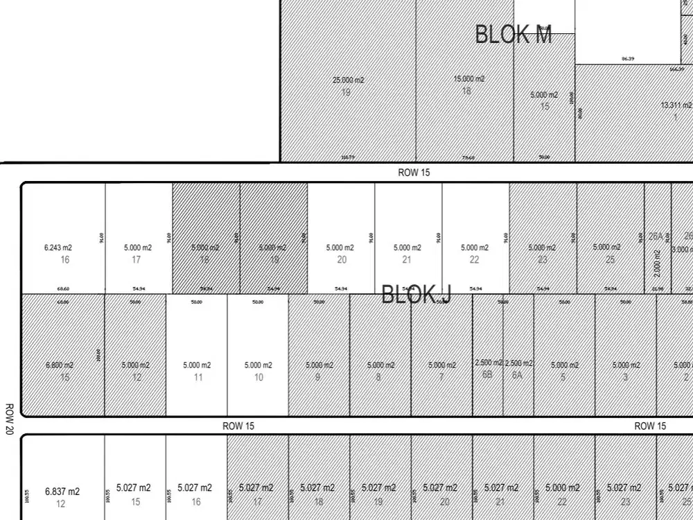 Kavling gudang dan industri di legok 5000m2 sampai 2hektar, 5,5juta/m²