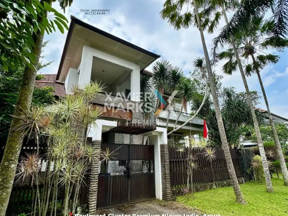 Rumah Tropis Di Boulevard Cluster Premium Nieuw Indie Araya Malang