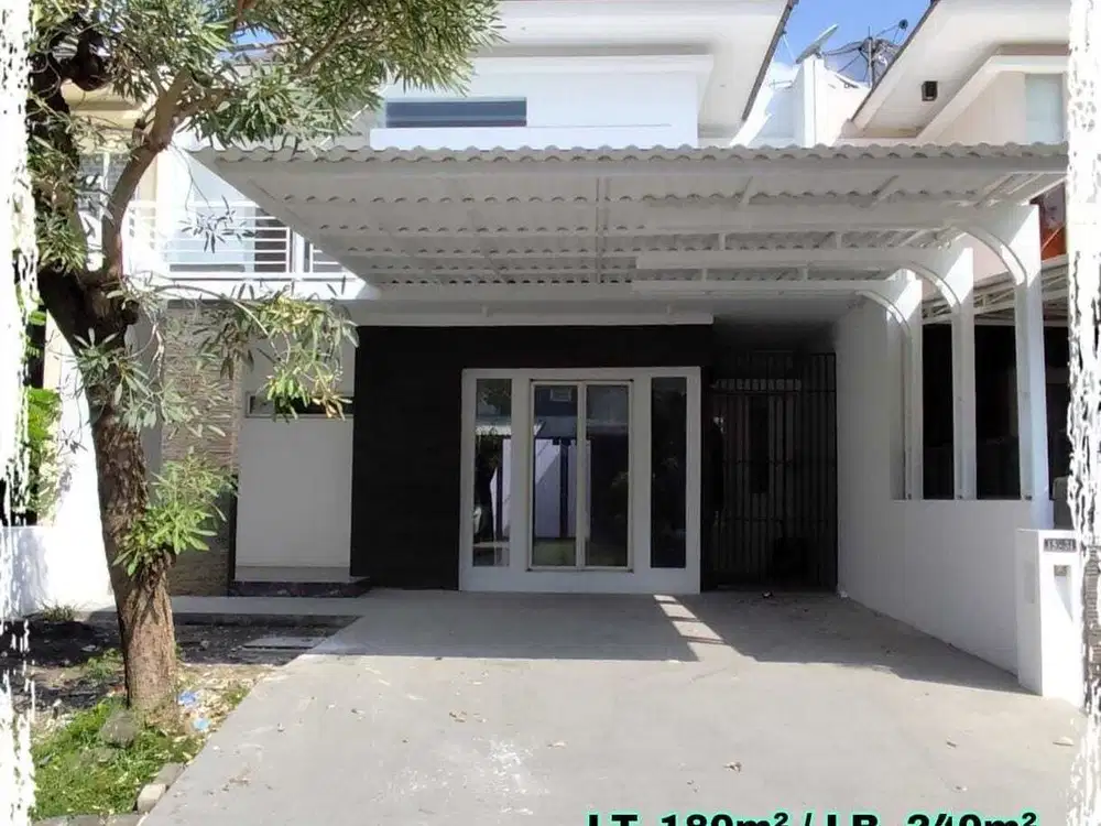 Rumah 2 Lantai Siap Huni di Wisata Bukit Mas, DuLouvre, Surabaya Barat