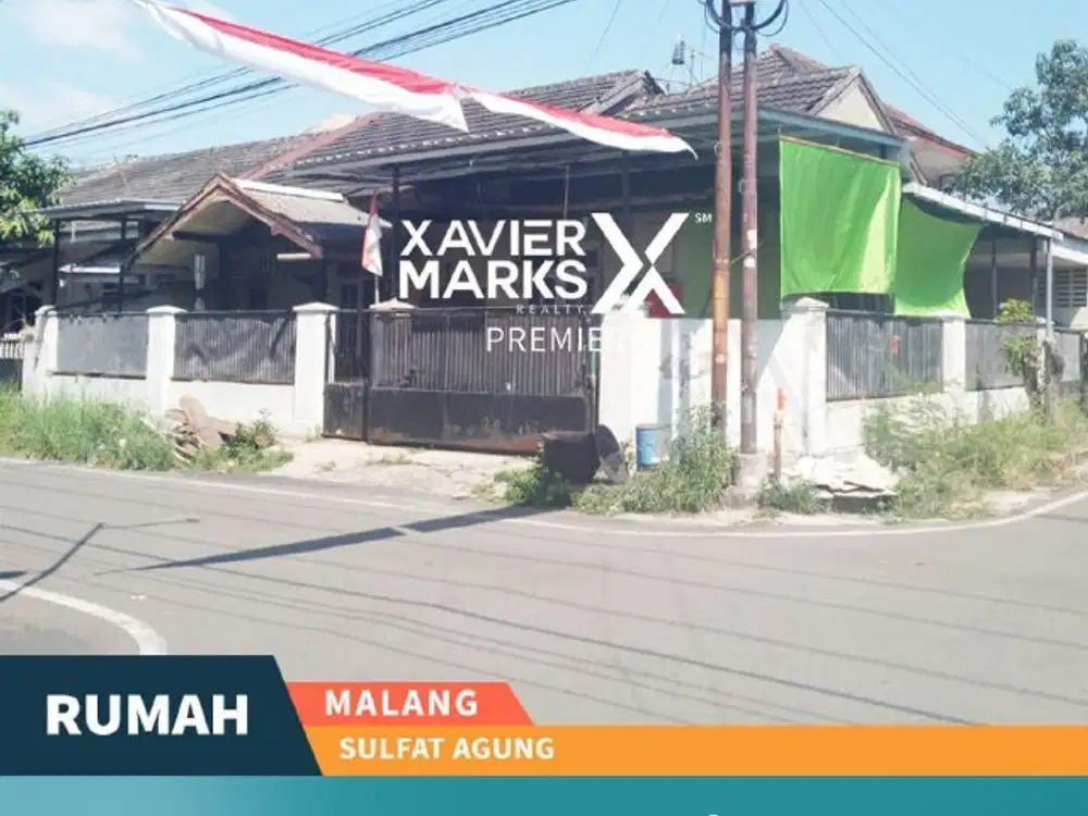 g063 Rumah Posisi Hook Dan Luas Di Sulfat Malang