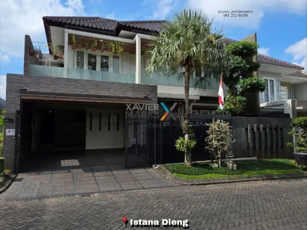 Rumah Premium Dengan Private Pool Di Istana Dieng, Malang