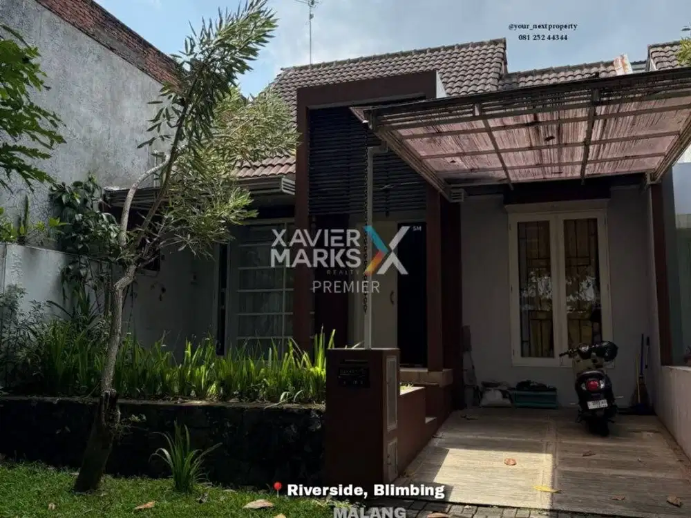 Disewakan Rumah Minimalis Di Perumahan Riverside, Blimbing Malang(310)