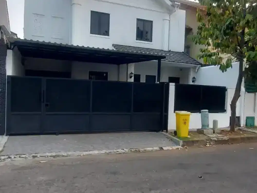 Rumah 4M-an Di BSD Giriloka Nyaman Gress Baru Renov Layout Modern