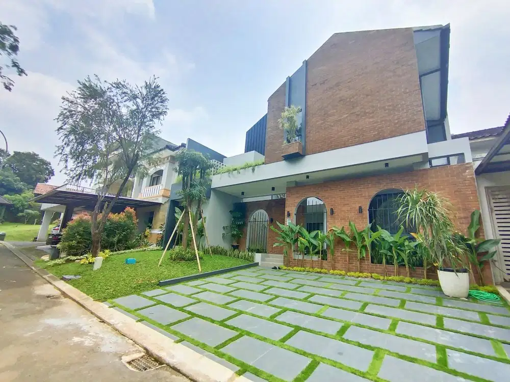 Rumah Baru Cantik Industrialis Menarik 7m-an Di Serpong BSD The Green