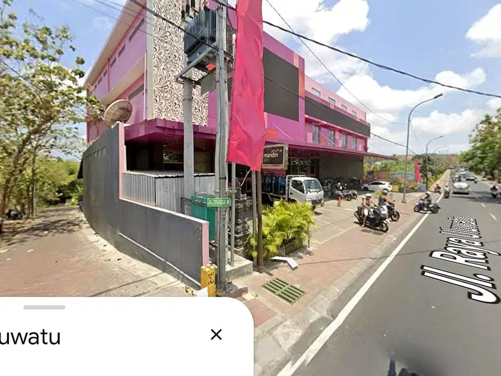 Tanah Jl Uluwatu belakang Clandys Jimbaran