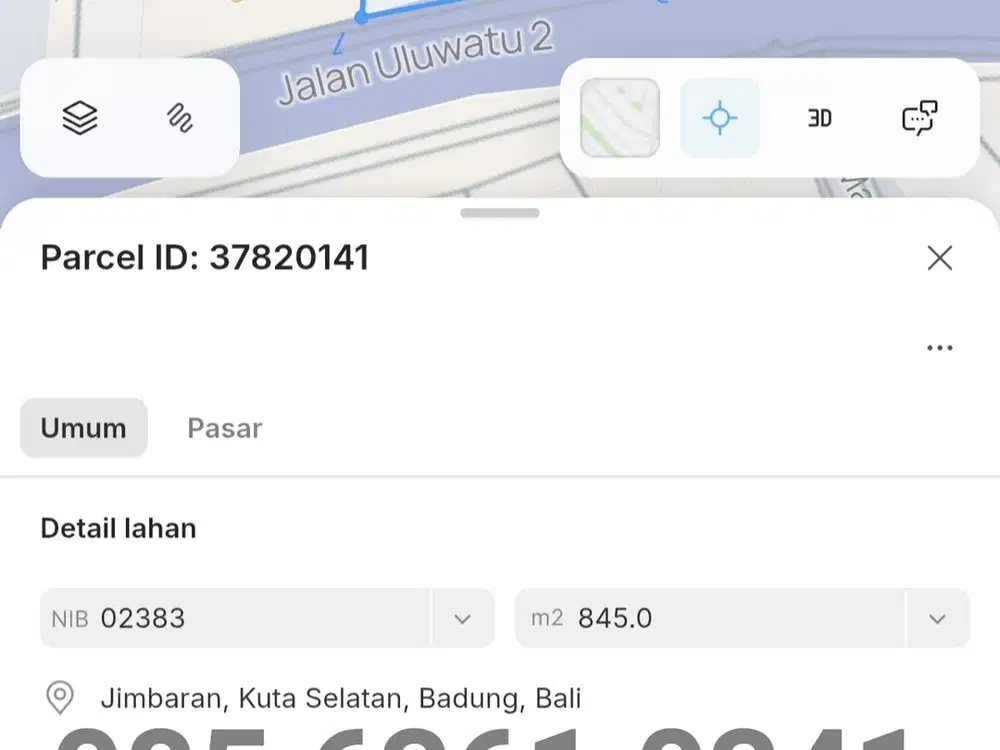 Tanah Raya Uluwatu 2 Jimbaran - Thumbnail 3