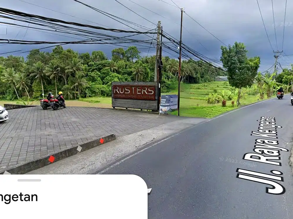 Tanah Komersial Jl Kengetan Ubud
