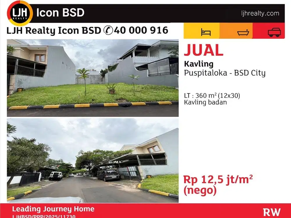 Kavling di puspita loka BSD