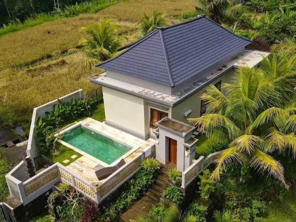 Villa Tropis View Hutan di Tampaksiring Ubud Area