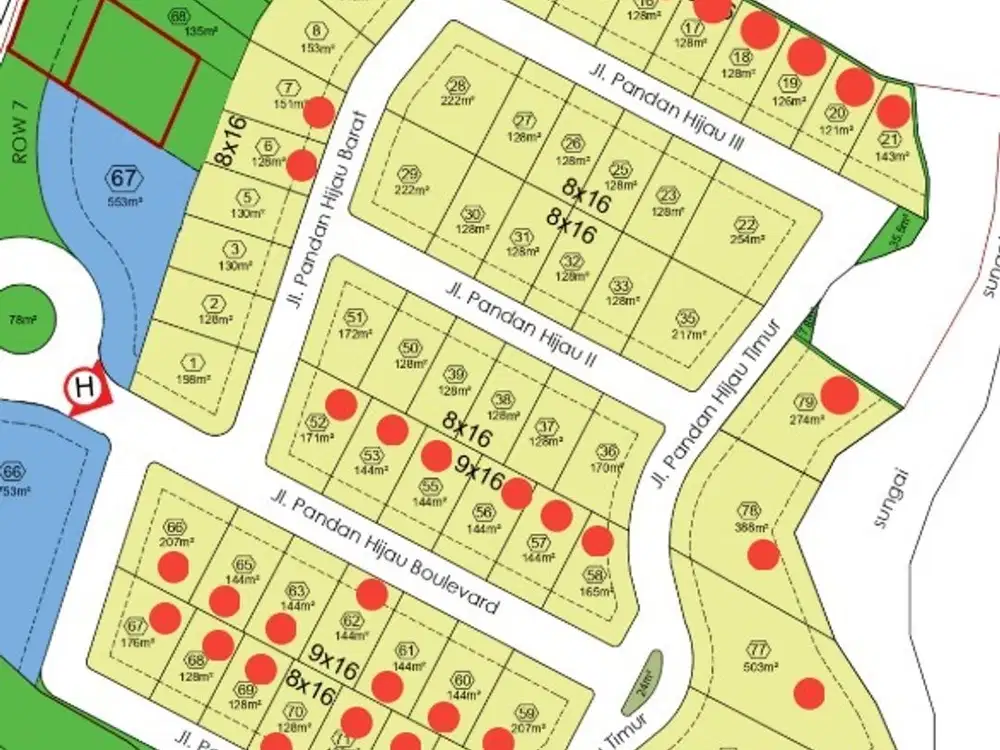 Harga Perdana  Tanah Kavling dan Ruko Proyek Canggu Hills