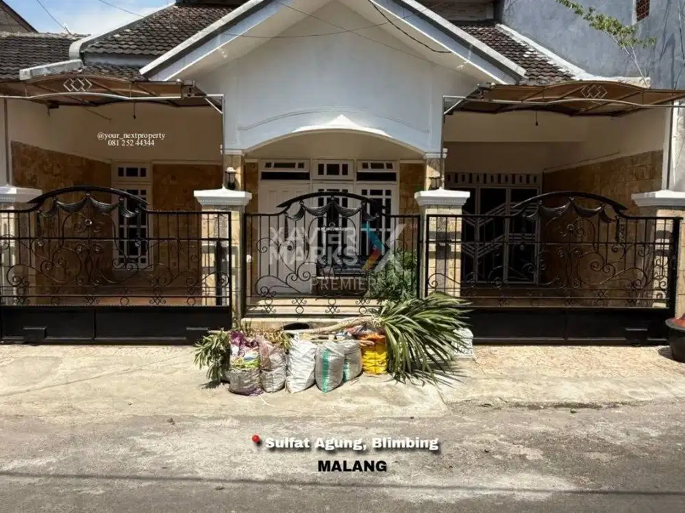 Rumah Siap Huni Di Perumahan Sulfat Agung, Blimbing Kota Malang