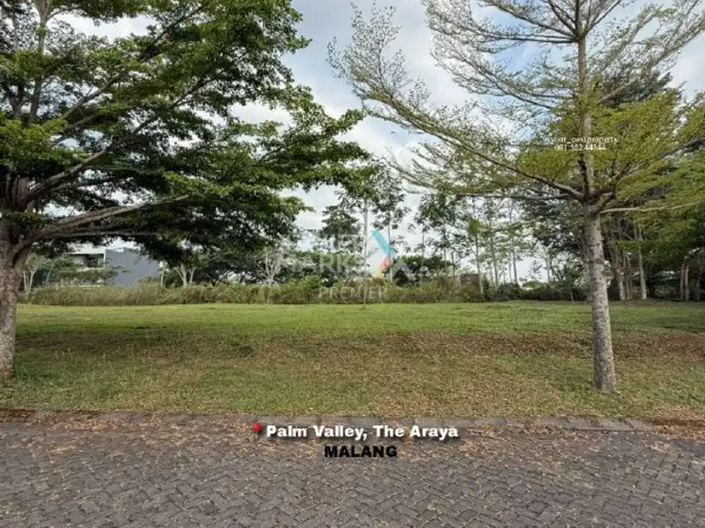 Tanah Kavling Di Cluster Palm Valley, The Araya Malang
