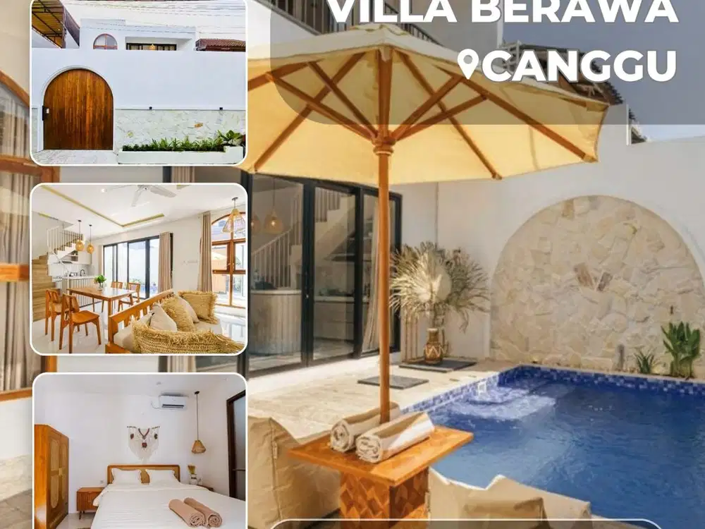 villa baru dengan pool di canggu berawa