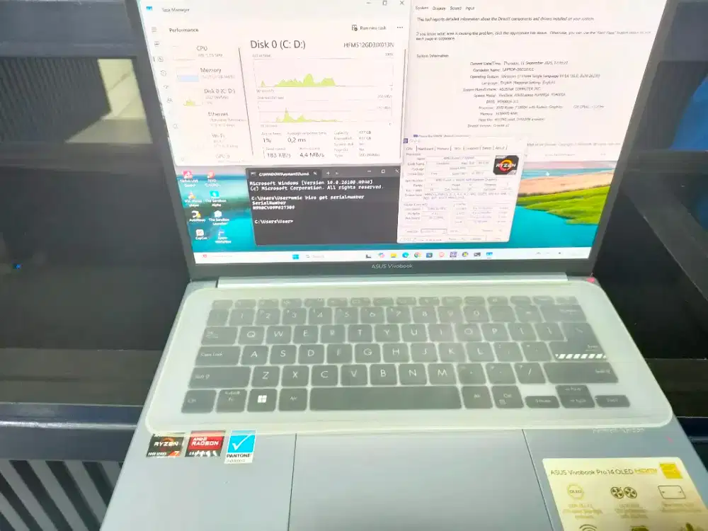 Laptop lenovo vivobook pro oled 14