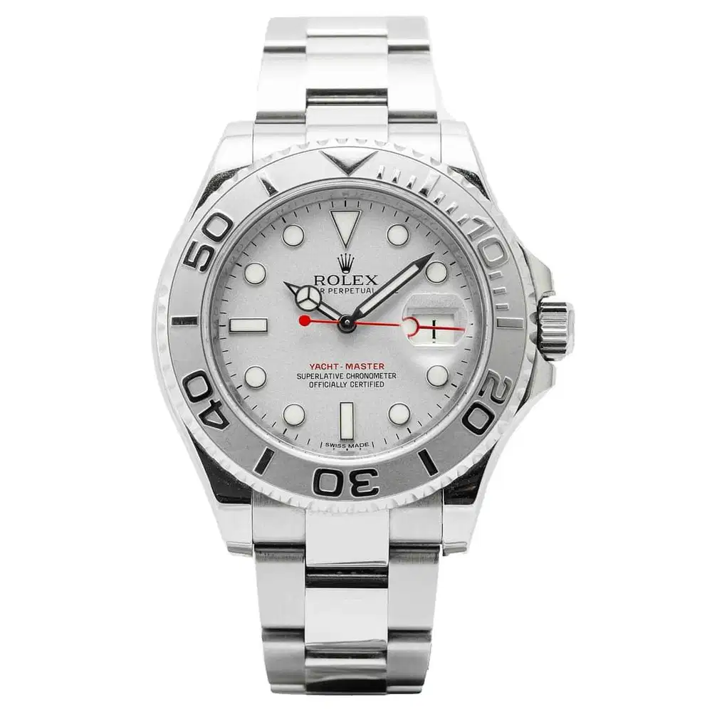Rolex Yachtmaster Silver Dial 40 mm