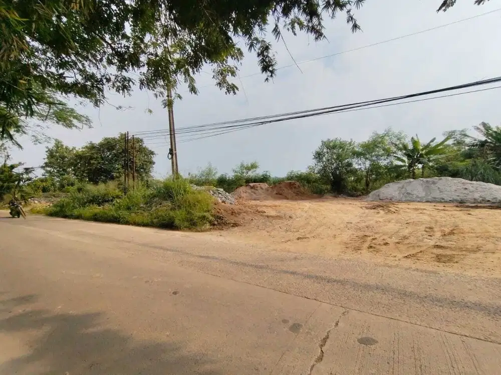 Tanah Pergudangan di Jalan Mekarsari Rancabungur Bogor