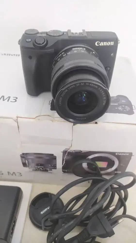 Canon M3 komplit dus