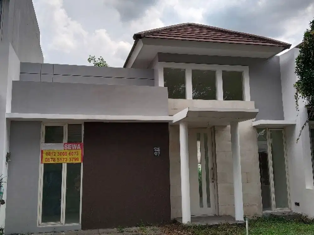 Sewa murah Greenville Citra Harmoni Sidoarjo Baru Renov, Asri