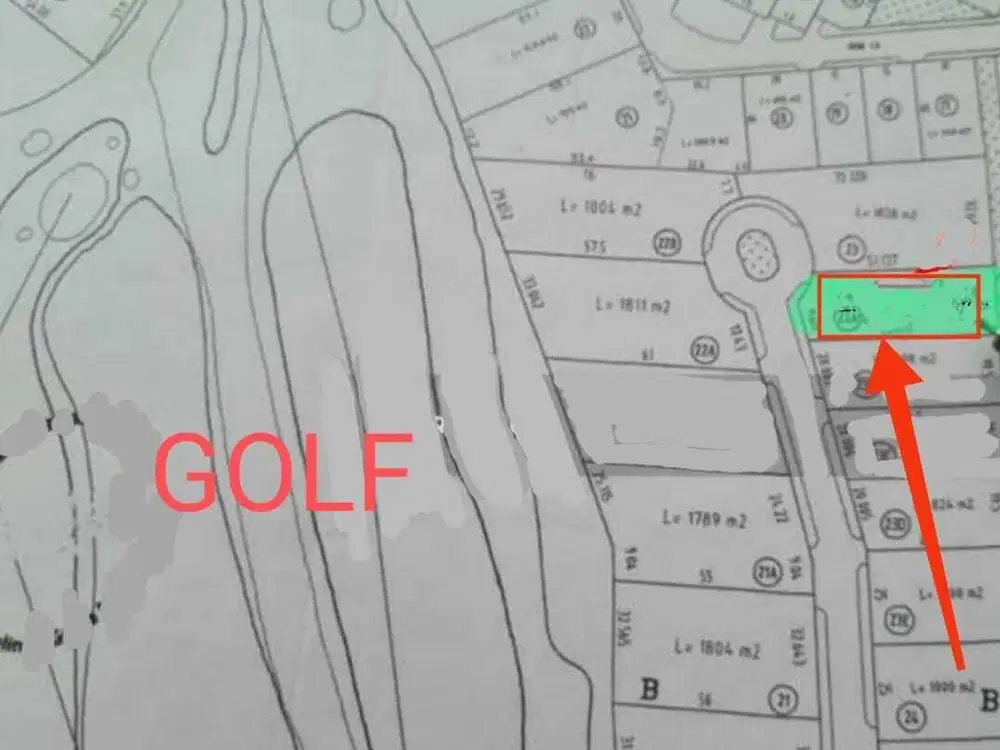 JUAL MURAH, TANAH CITRALAND SIAP BANGUN CITRALAND CLUSTER TELUK GOLF