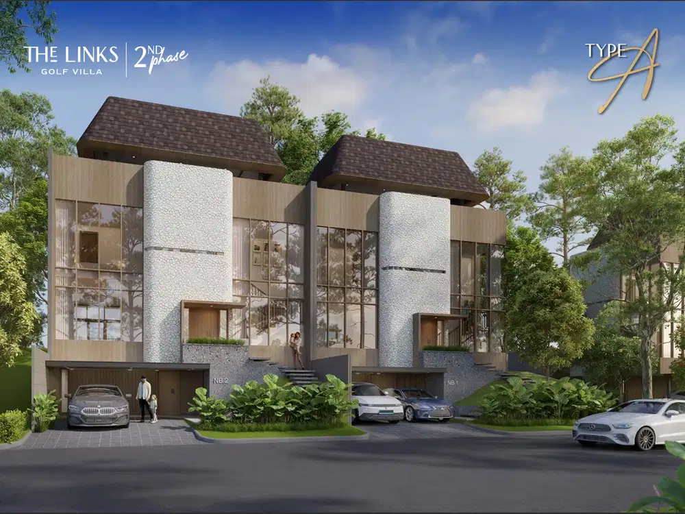 DIJUAL LUXURY INTERNATIONAL GOLF VILLA, PECATU, BALI
